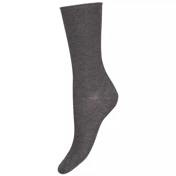Decoy Fine Knit sokker, Mørkegrå Melange, Mørkegrå Melange, large image number 0