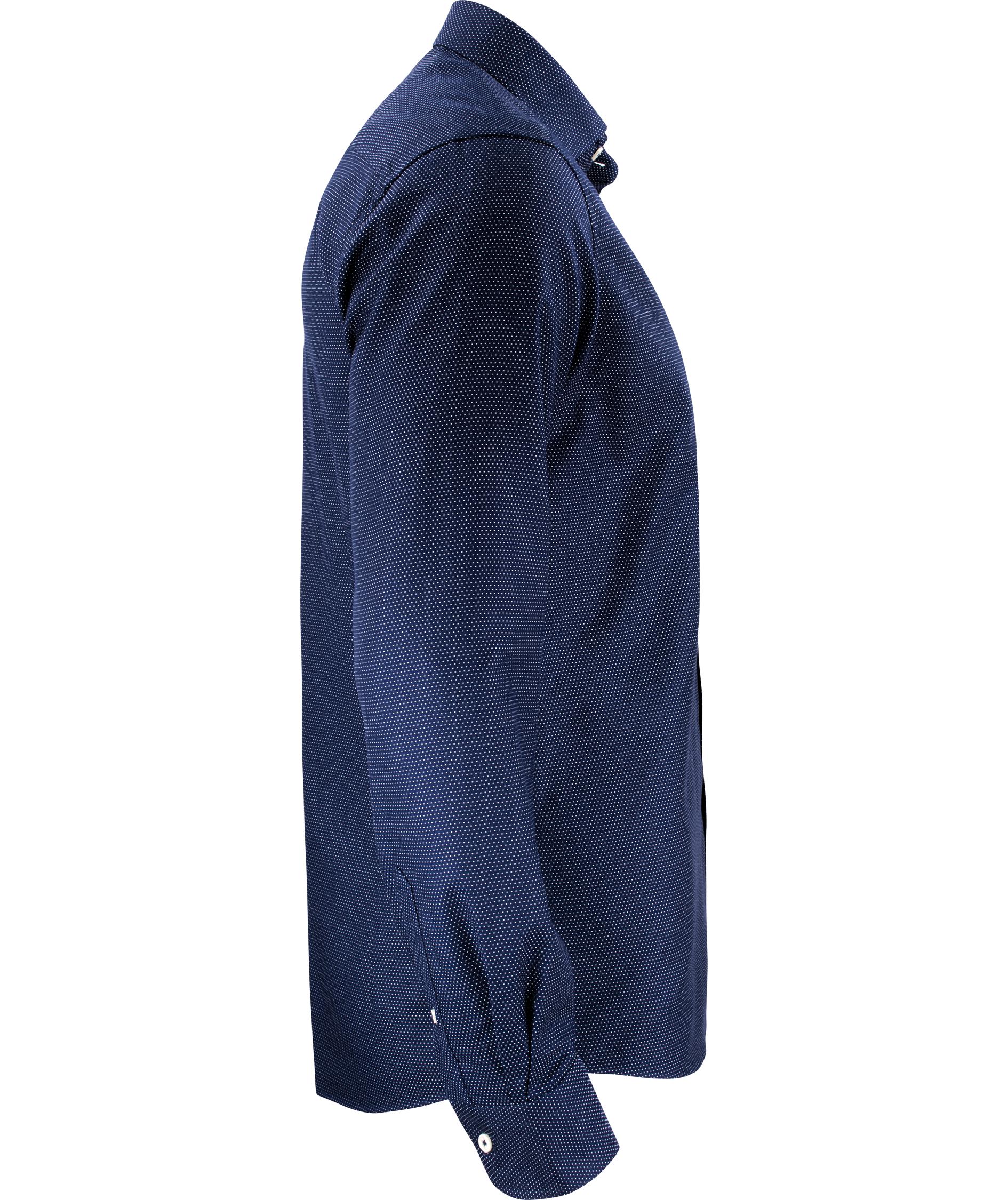 J. Harvest & Frost Purple Bow 49 regular fit shirt, Navy/White dot, large image number 2