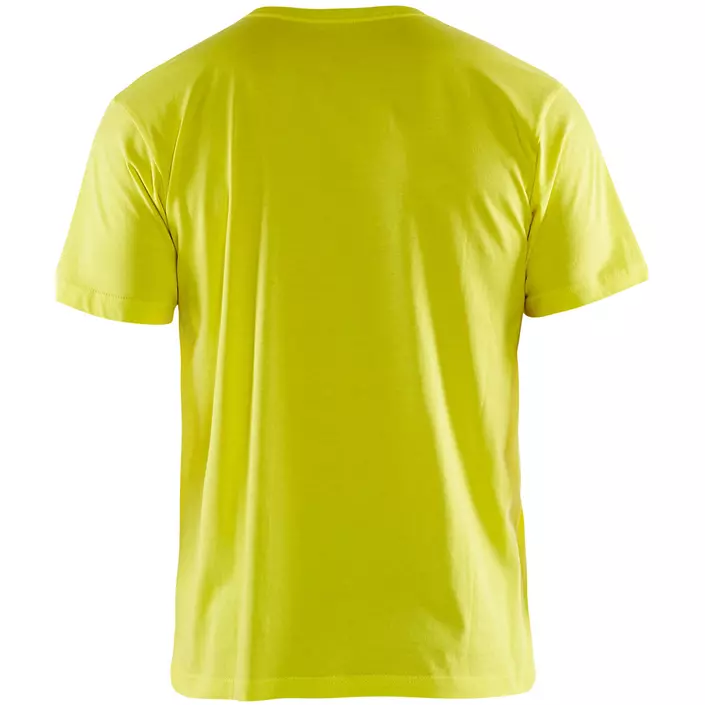 Blåkläder Unite basic T-skjorte, Hi-Vis Gul, large image number 2
