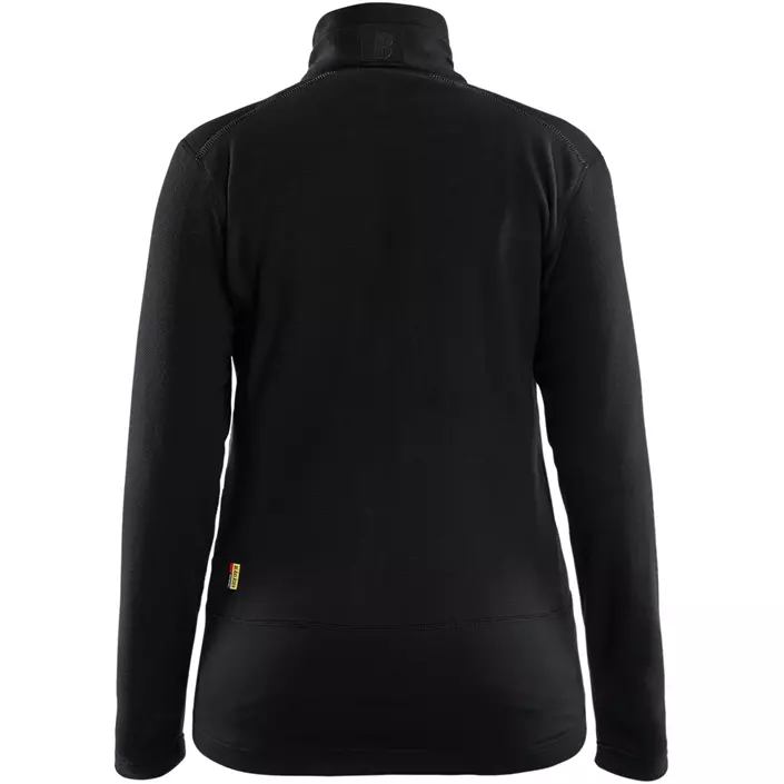 Blåkläder Unite dame microfleece trøje, Sort/Mellemgrå, large image number 1