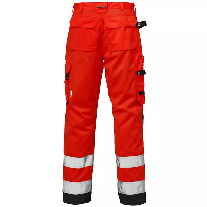 Fristads work trousers 2026, Hi-vis Red/Black, large image number 1