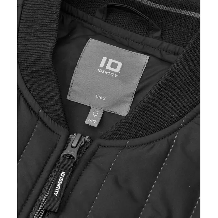 ID quilted women's thermal jacket, Black, large image number 3