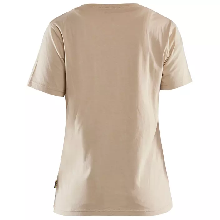 Blåkläder dame T-skjorte, Varm beige, large image number 1
