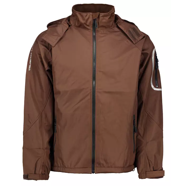 Ocean Tech softshell jacket, Brown, large image number 0