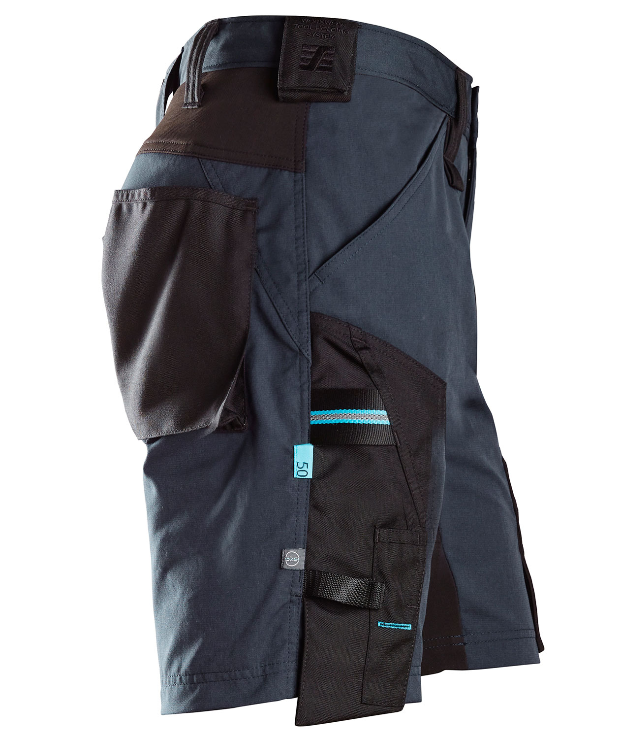 Snickers LiteWork 37.5&reg; work shorts 6112, Marine Blue/Black, large image number 2