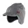 Blåkläder vinter cap, Sortmeleret, Sortmeleret, swatch