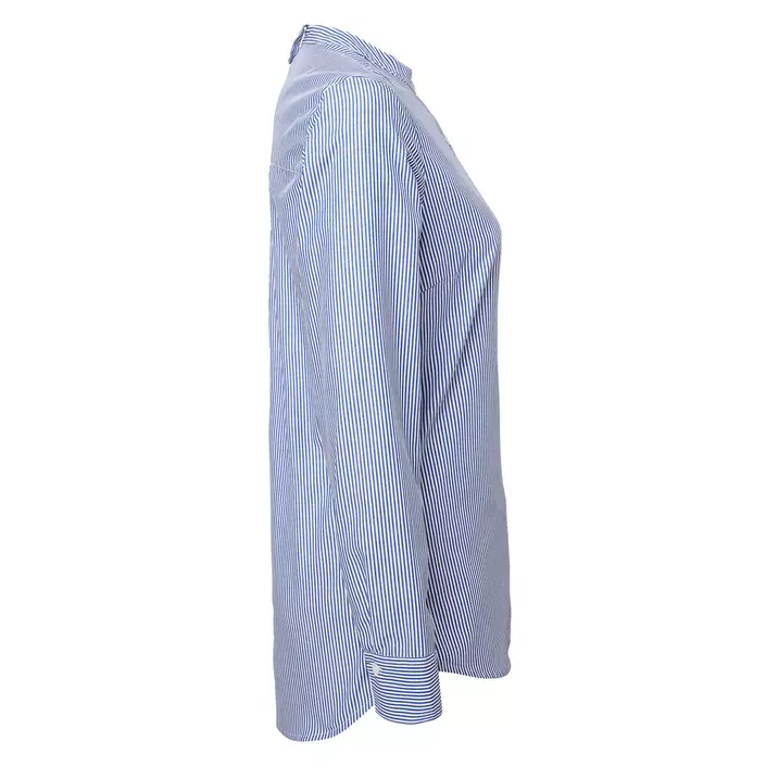 Segers modern fit dameskjorte, Blå/Hvit Stripete, large image number 4