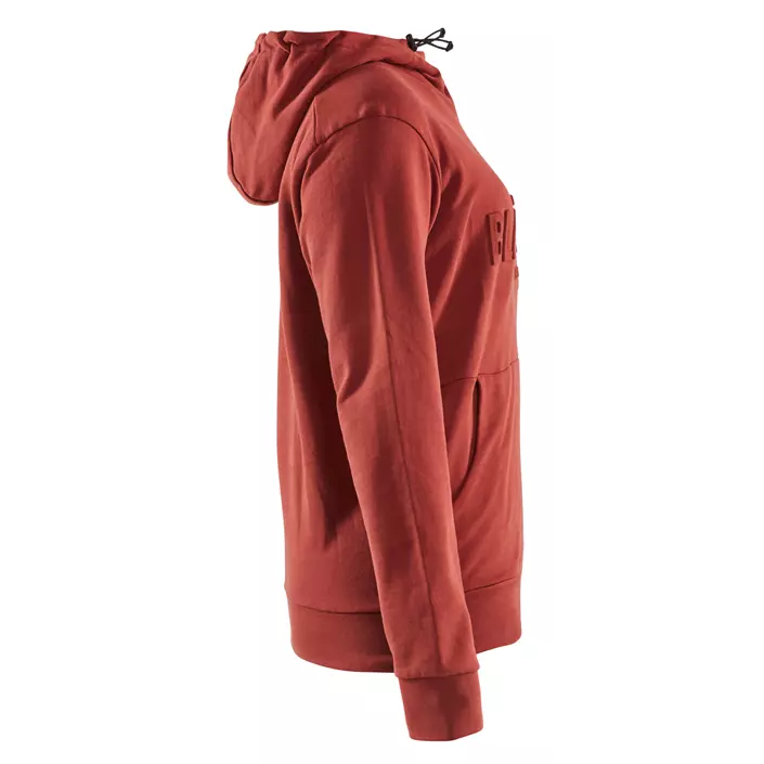 Blåkläder women's hoodie 3D, Burned Red, large image number 3