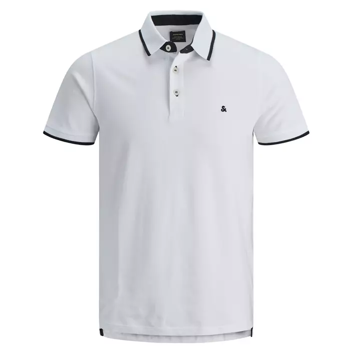 Jack & Jones JJEPAULOS S/S polo shirt, White, large image number 0