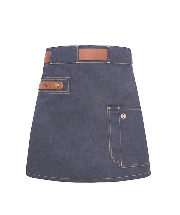 Karlowsky Jeans-Style apron, Vintage Black, Vintage Black, large image number 0