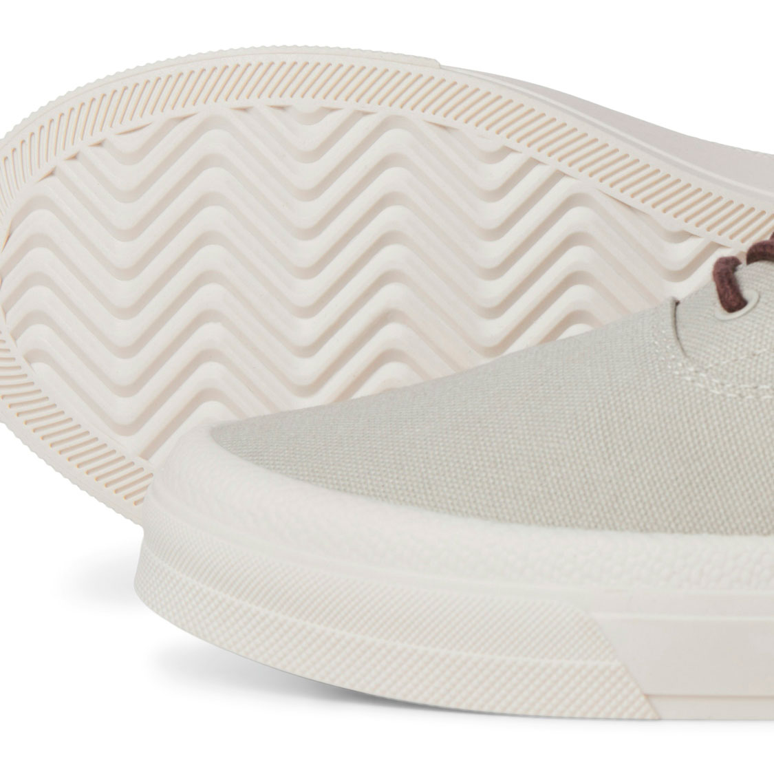 Jack & Jones JFWISLINGTON canvas sneakers, Moonbeam, large image number 3