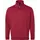 Top Swede sweatshirt med kort lynlås 0102, Rød, Rød, swatch