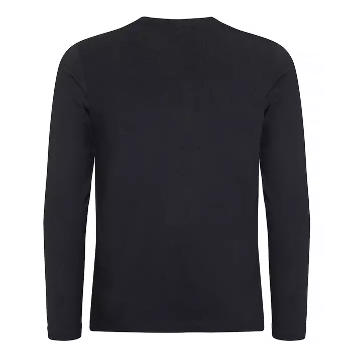 Clique Premium Fashion-T langermet T-skjorte, Svart, large image number 1