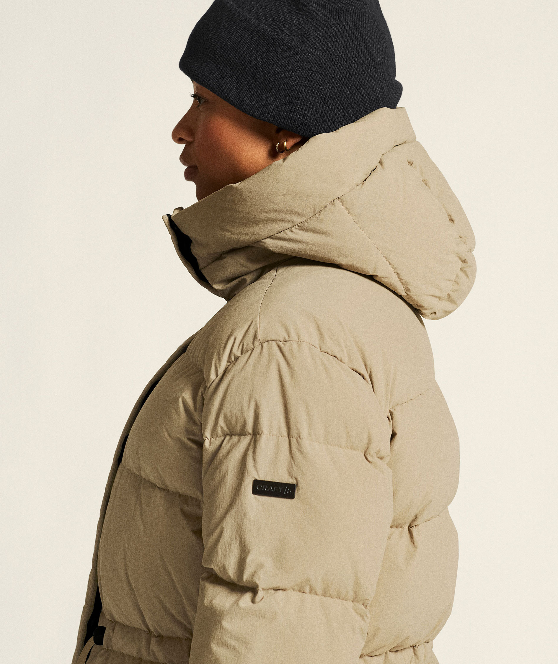 Craft Urban women's down jacket, Taupe, large image number 7