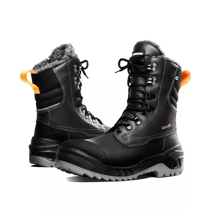 Arbesko 50672 winter safety boots S3, Black, large image number 1
