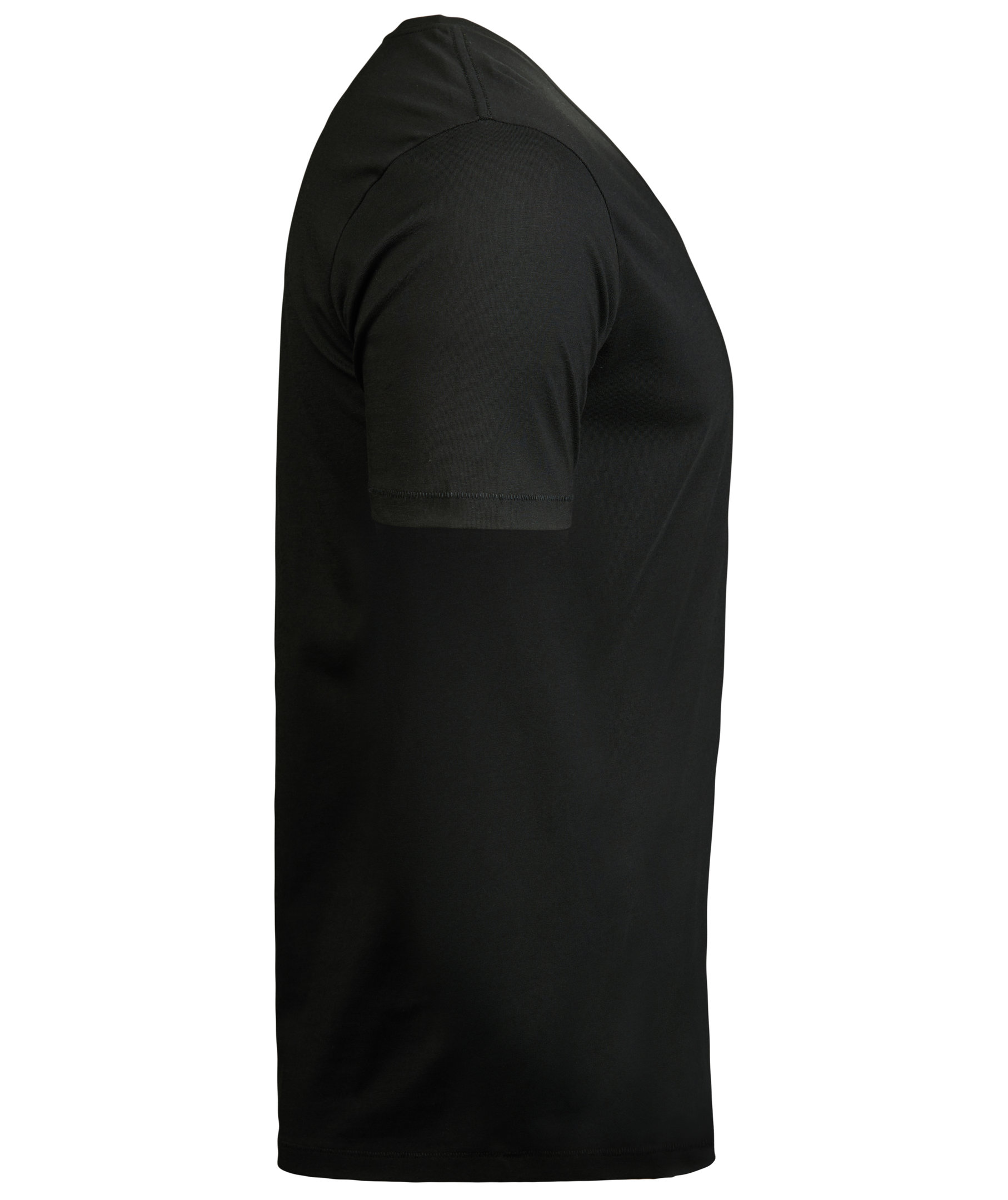 Tee Jays Luxury  T-shirt, Black, large image number 2