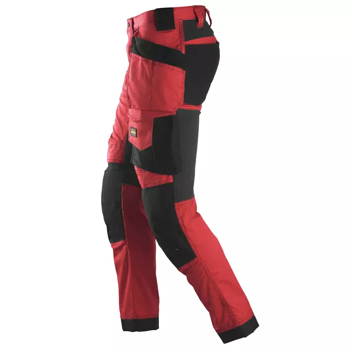 Snickers AllroundWork håndværkerbukser 6241, Chili Red/Black, large image number 3