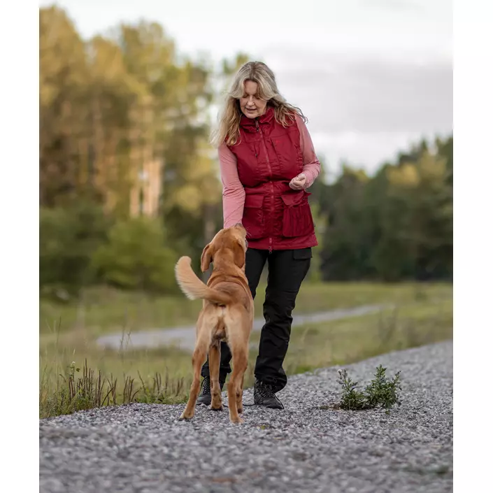 Pinewood Dog Sports Trainer damevest, Dark Tomato/Dark Red, large image number 1