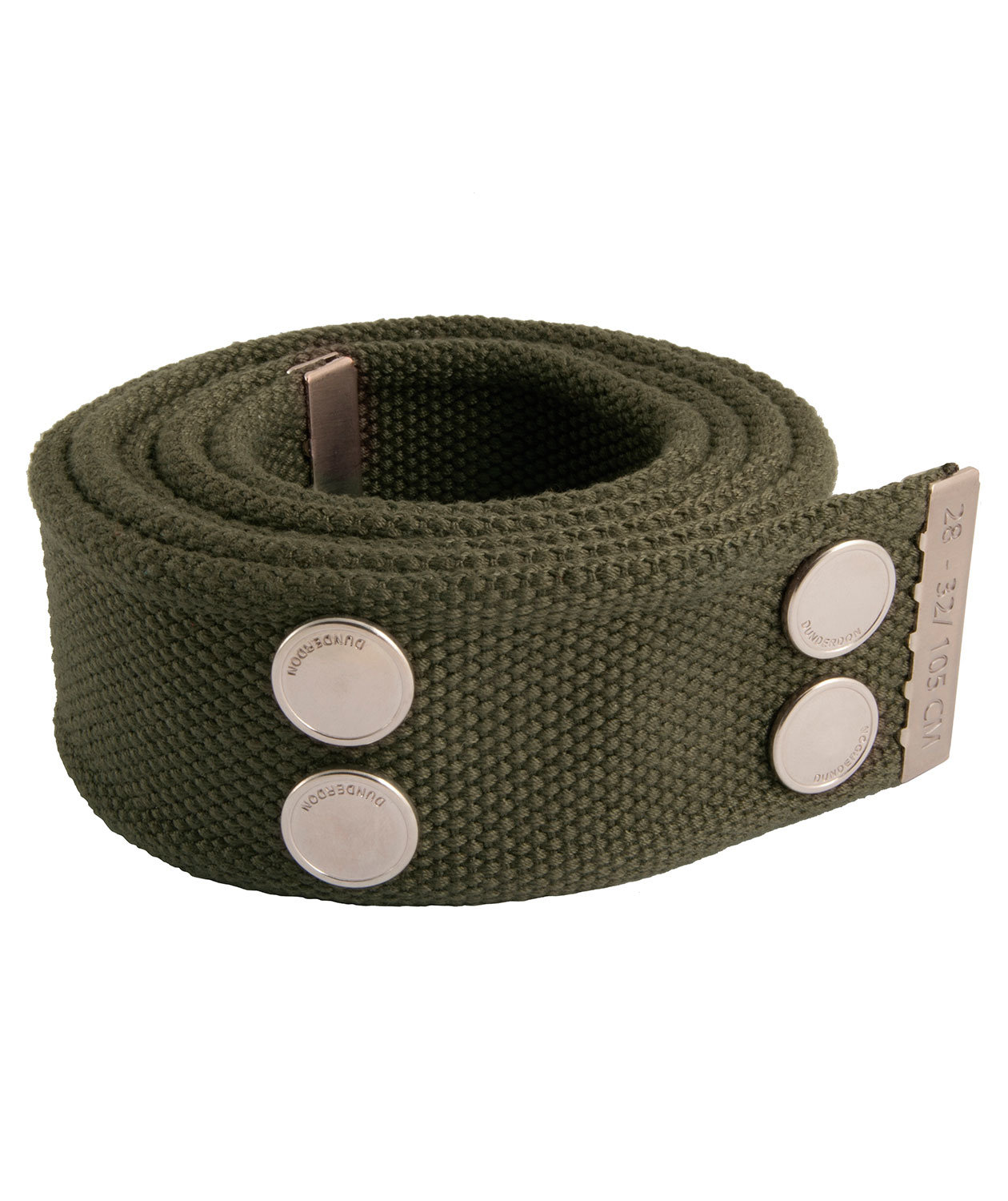 Dunderdon BE01 belt, Olive Green/Chrome, Olive Green/Chrome, swatch