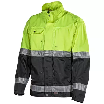 L.Brador work jacket 200PB, Hi-vis Yellow/Black