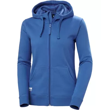 Helly Hansen Classic women's hoodie with zipper, Stone Blue