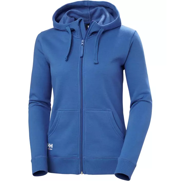 Helly Hansen Classic women's hoodie with zipper, Stone Blue, large image number 0