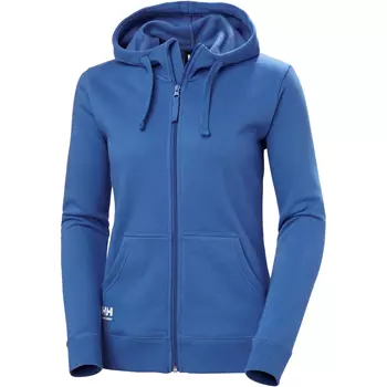 Helly Hansen Classic women's hoodie with zipper, Stone Blue