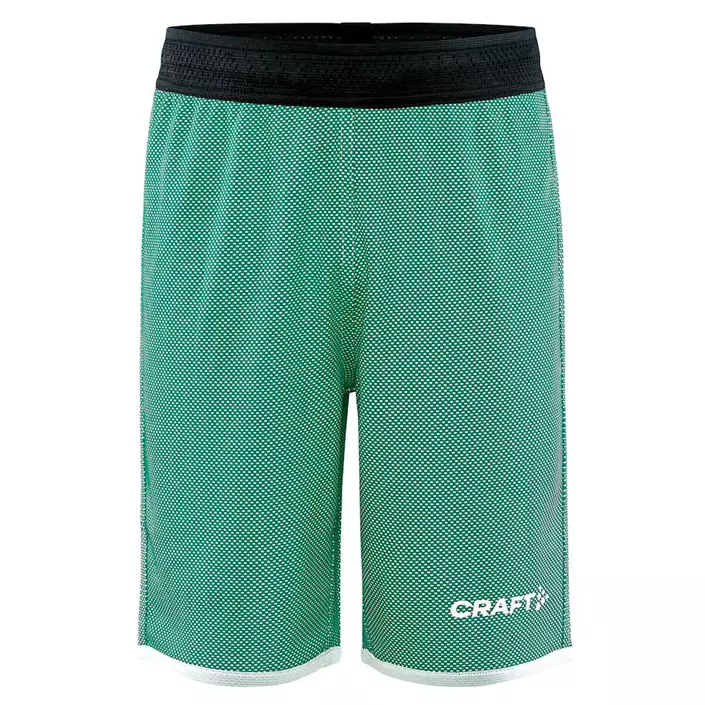Craft Progress vendbare shorts til børn, Team green/white, large image number 0