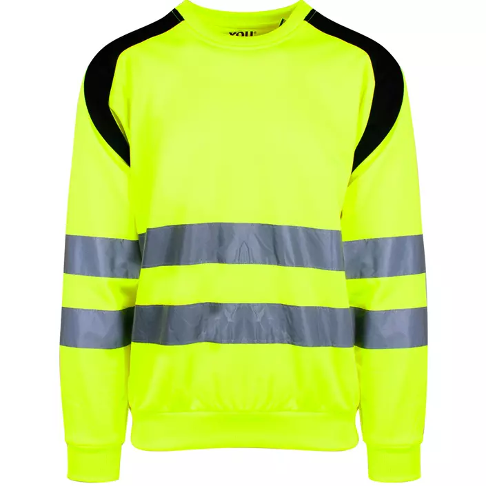 YOU Aarhus sweatshirt, Hi-Vis Yellow, large image number 0