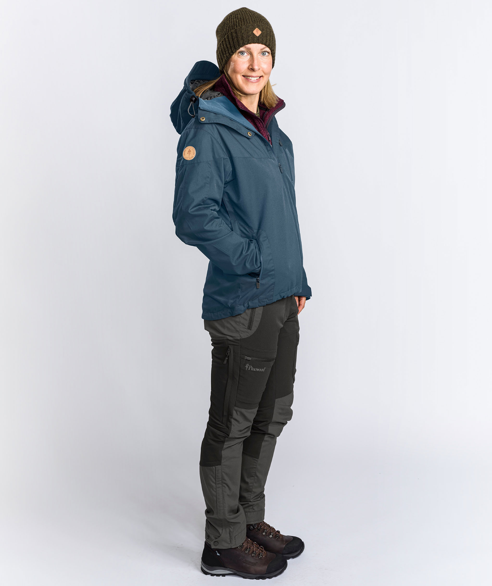 Pinewood&nbsp;Finnveden Hybrid Extreme damejakke, Dark Dive, large image number 4