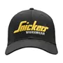 Snickers Flexfit logo cap 9002, Black/Black Snickers Flexfit logo cap 9002