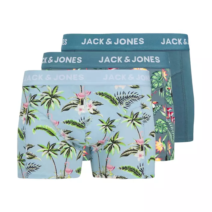 Jack & Jones JACFLOWER BIRD 3-pack kalsonger, Chambray Blue, large image number 0