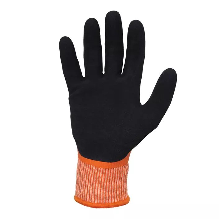 Ergodyne ProFlex 7551 vinterhandskar med skärskydd Cut E, Black/Orange, large image number 5