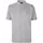 ID PRO Wear Polo T-shirt med trykknapper, Grå Melange, Grå Melange, swatch