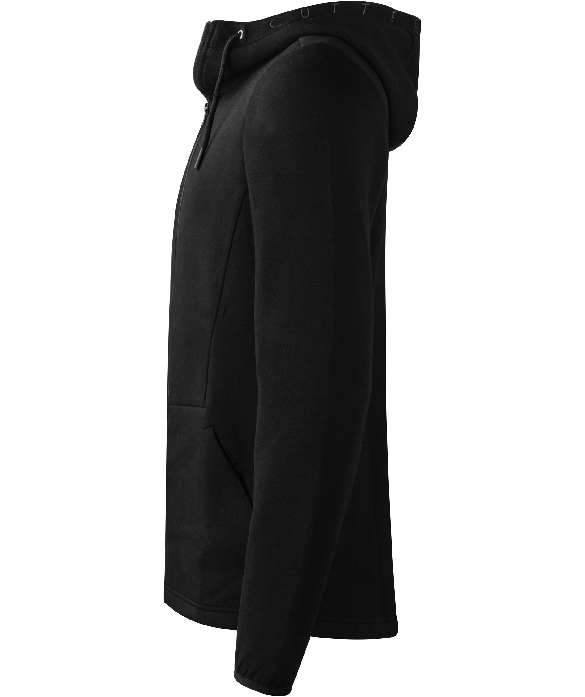 Cutter & Buck Pemberton hoodie with full zipper, Black, large image number 3