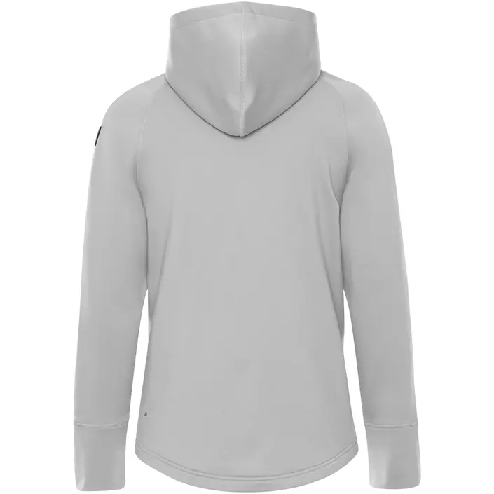 Fristads Cobalt Polartec® women's hoodie with zipper, Grey Melange, large image number 2