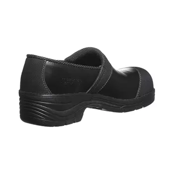 Bjerregaard 9920 safety clogs with heel cover S3, Black