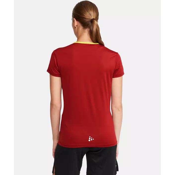 Craft Extend jersey dame T-shirt, Rhubarb, large image number 6