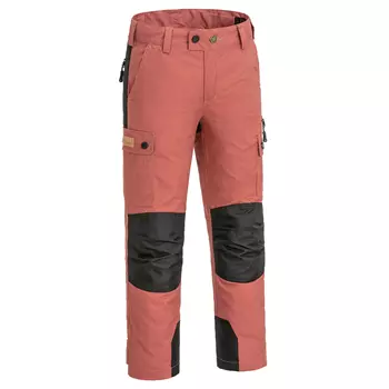 Pinewood Lappland outdoor trousers for kids, Rusty Pink/Black