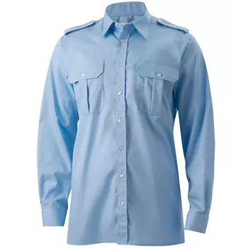 Kümmel Frank Slim fit pilotskjorta med extra ärmlängd, Ljusblå