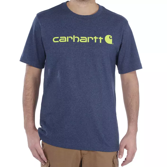 Carhartt Emea Core T-skjorte, Deep Blue Indigo, large image number 1