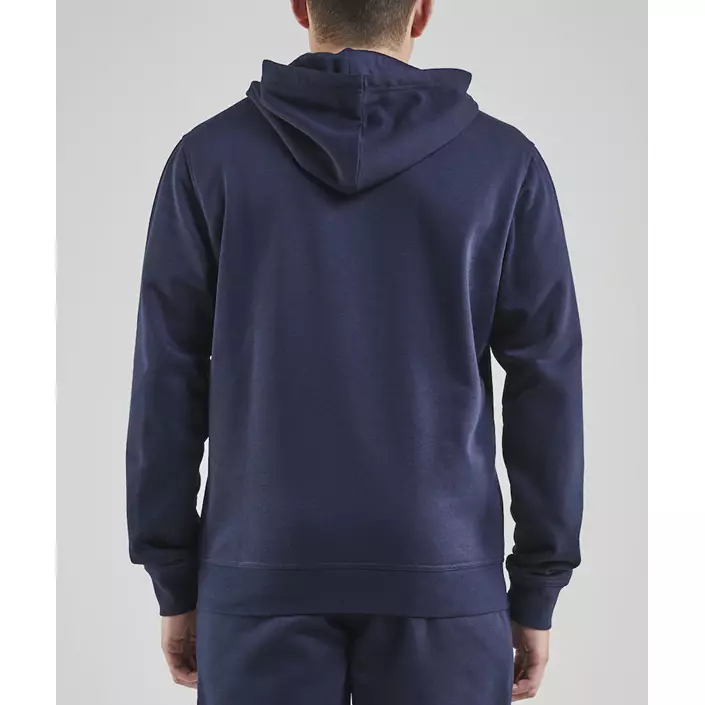 Craft Community FZ hoodie med blixtlås, Navy, large image number 2