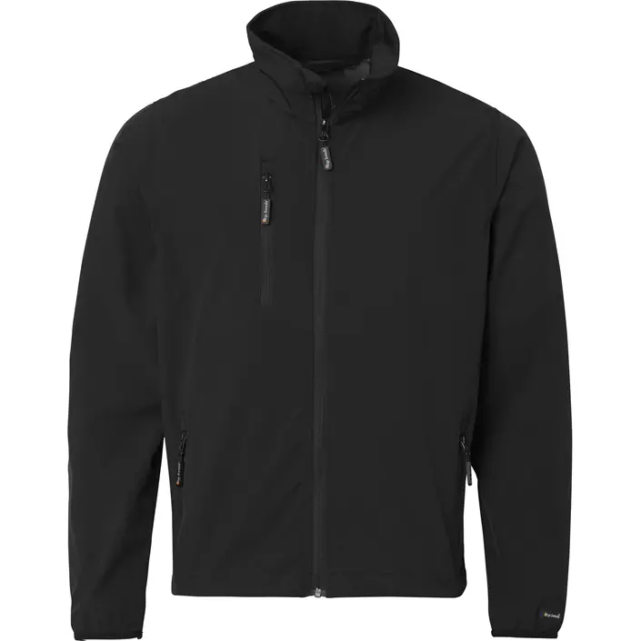 Top Swede softshell jacket 260, Black, large image number 0