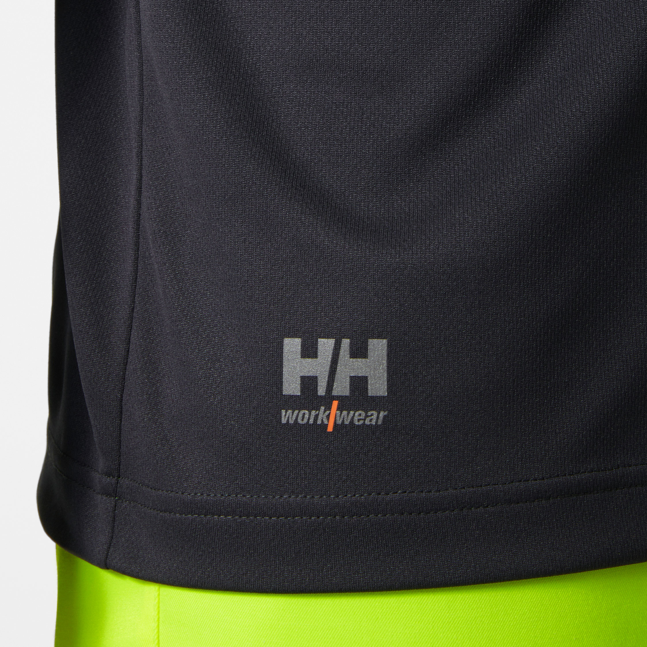 Helly Hansen Addvis long-sleeved T-shirt, Hi-vis yellow/Ebony, large image number 5