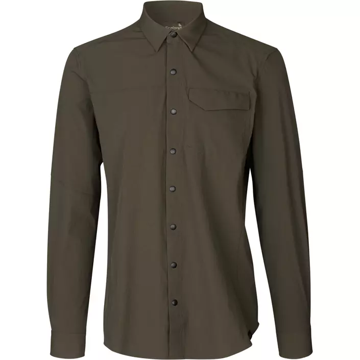 Seeland Hawker shirt, Forest night check, large image number 0