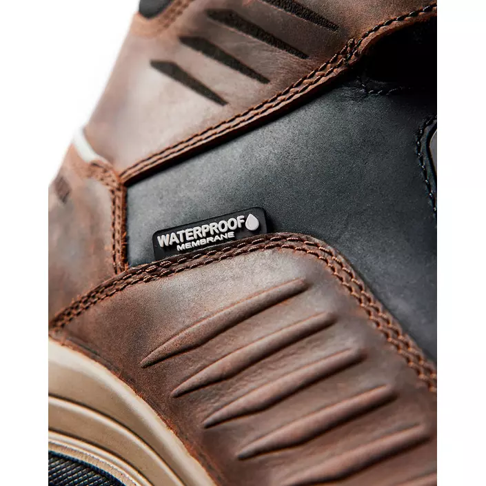 Blåkläder Storm winter safety boots S3, Brown/Black, large image number 4