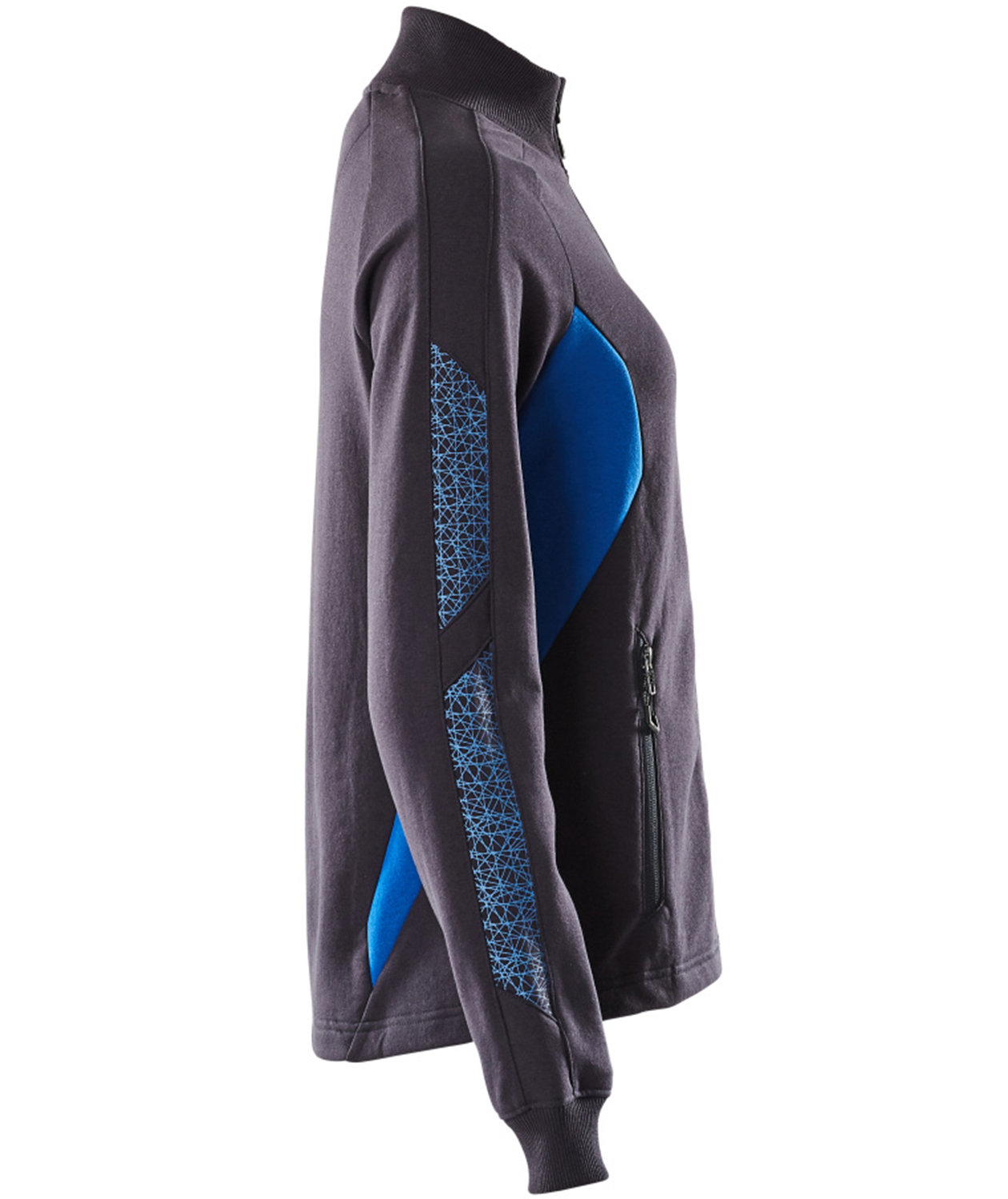 Mascot Accelerate women's cardigan, Dark Marine/Azure, large image number 2