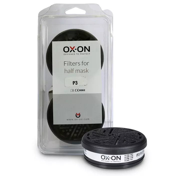 OX-ON filter kit P3, Svart, Svart, large image number 0