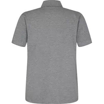 Engel Stretch polo shirt, Grey Melange
