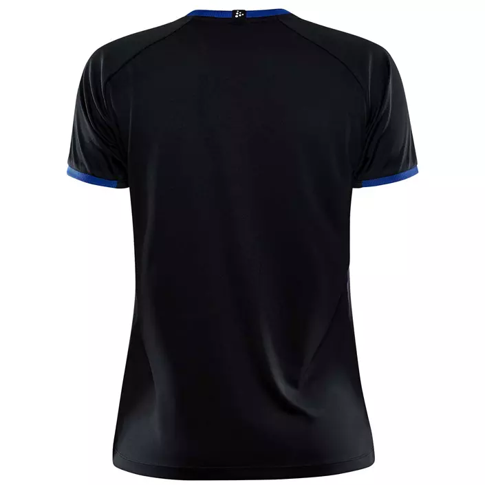 Craft Progress 2.0 Graphic Jersey Damen T-Shirt, Schwarz/Club Cobolt, large image number 2
